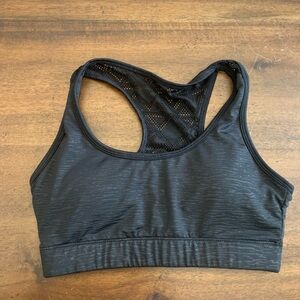 Zyia Sports Bra Small Black Racerback Zyia Active with Padding